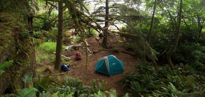 mochila cargueira e barraca para camping e mochilão